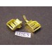 1416-5 -HO Caboose step boxes, wood tread w/ cut-lever bracket, 5/16W x 7/16H - Pkg. 4
